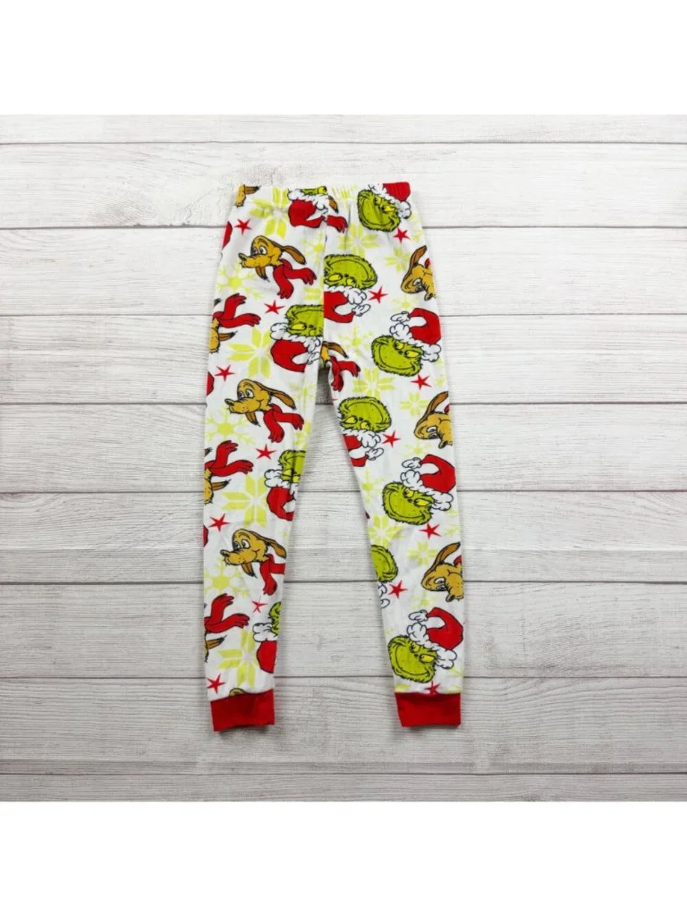 Dr. Seuss The Grinch Kids Pajama Set Holiday Max Character Print Sleepwear 6